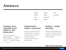 Tablet Screenshot of anena.cz